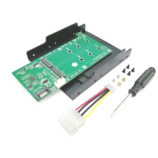 MAIWO Adapter interni 2xM.2 SATA SSD (NGFF) B-Key KT022B