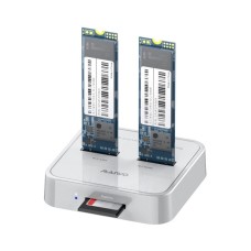 MAIWO Docking station USB 3.1 tip C na 2 x M.2 (SATA  and  PCIe NvMe) K3016SD